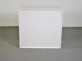 Cube design quadro skab i hvid med to grå skydelåger - 3
