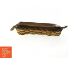 Rustik serveringsbakke med flettet kant (str. 26x20 cm) - 3