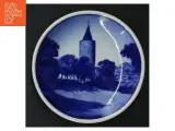 Blå-og-hvid vægplade fra Svendborg Havn, Royal Copenhagen (str. 8 cm. 5 stykker) - 5