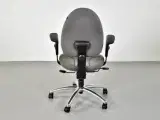 Savo kontorstol i grå med armlæn - 3