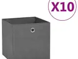 vidaXL opbevaringskasser 10 stk. 