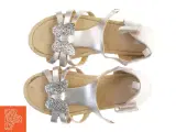 Sølvfarvede sandaler med pynt fra H&M (str. 33 ) - 5