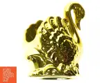 Guldbelagt svane krukke (str. 9 x 12 cm) - 2