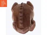 Håndskåret træfigur af frø (str. 5,5x4 cm) - 2