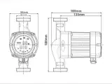 Cirkulationspumpe Langå 25-60-180 - 2