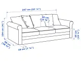 2 år gammel sofa fra Ikea - 3