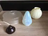 Antikke glasskærme