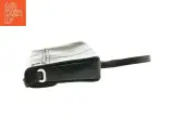 Sort læder skuldertaske (str. 26 x 19 cm) - 3