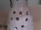 Lampe hvid keramik