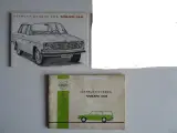 Volvo 142-144-145 instruktionsbog