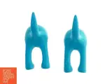 Blå vægkroge formet som hunde fra IKEA (str. 9 cm. 2 styk) - 4