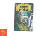 4 stk Tintin metal skilte (str. 30x20 cm) - 3