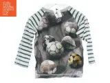Langærmet bluse med fodboldprint fra Molo (str. 80) - 2