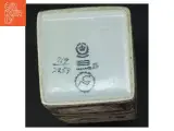 Porcelæn Vase med Relief Dekoration 719-3259 fra Royal Copenhagen (str. H 22 cm) - 4