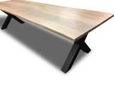 Plankebord eg hvidolieret 300 x 95-100cm