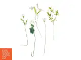 Kunstige blomster (buket med roser, hyacinter, liljer mv.) Længde 57 cm. - 4