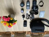 Canon EOS DSLR Kamera med EF 70-300mm Objektiv og  - 3