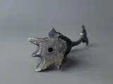 ⭐️· Unik Antik Bronzefigur af Fisk/Søvæsen - 5