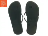 Sorte flip-flops med glitter fra Ipanema (str. 31) - 2