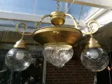 Art Nouveau lysekrone med 4 pærer