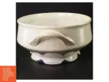Keramisk serveringsskål med håndtag (str. 37x24 cm) - 4