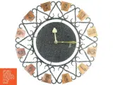Vægur i smedejern med romertal fra Diehl (str. 31x3 cm) - 3