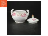 Retro Porcelænssukkerskål med roser (str. 11,5 cm) - 2