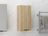Væghængt badeværelsesskab 32x20x67 cm sonoma-eg
