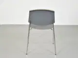 Magnus olesen pause mødestol i grå med krom stel - 3