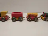 Tekno. Miniature tog m. 3 vogne. 1950-60.