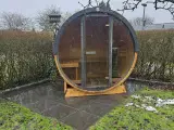 Ny størrelse lille terrasse sauna til 3-4 personer - 5
