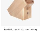 Zwilling knivblok 8 pladser