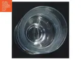 Glas vase på fod (str. 14 cm) - 3