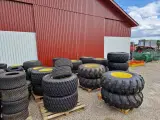 Dæk og Fælge til mindre traktor/haveparkmaskiner - 2