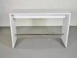 Højbord/ståbord i hvid laminat med fodstøtte - 3