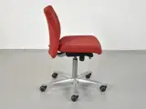 Häg h04 4200 kontorstol med rødt polster - 4
