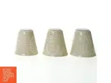 Porcelæns kopper til fyrfadslys (str. 8 cm) - 4