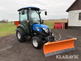 Traktor med sneplov og saltspreder Solis H26 HST - 2