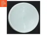 Hvid opsats i opalglas på fod (str. H 10 cm ø. 10 cm) - 2