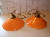 Orange Søholm lamper