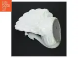 Hvid påfugl porcelænsskål Urtepotte(str. 16 x 18 x 17 cm) - 4