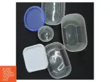 Plastik opbevaringsbokse med låg fra Tupperware (str. 10 cm) - 2