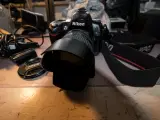 Nikon D70 infra-red kamera med DX  18-70/3,5-4,5  