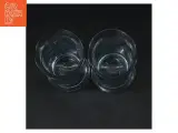 Sæt af to klare drikkeglas (str. Ø. 7 cm. længde, 16 cm) - 2