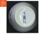Blå og hvid vase fra Royal Copenhagen (str. 19 cm. 10 0,5 cm i diameter) - 5