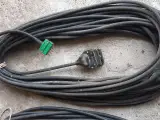 16 ampere kabler + 40 meter