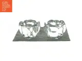 2 fyrfadslysestager (str. 7 CM O 9 CM) - 2