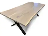 Plankebord eg hvidolieret 210 x 95-100 cm - 2