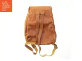 Vintage læderrygsæk (str. 39x30 cm) - 2