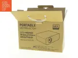 Bærbar LED Projektor fra Led Source (str. 21 x 15 cm) - 5